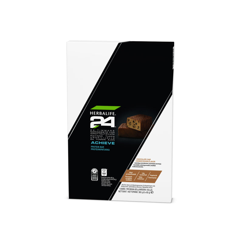 H24 Barretta proteica - gusto Cioccolato e Biscotto (1 conf.da 6 barrette)
