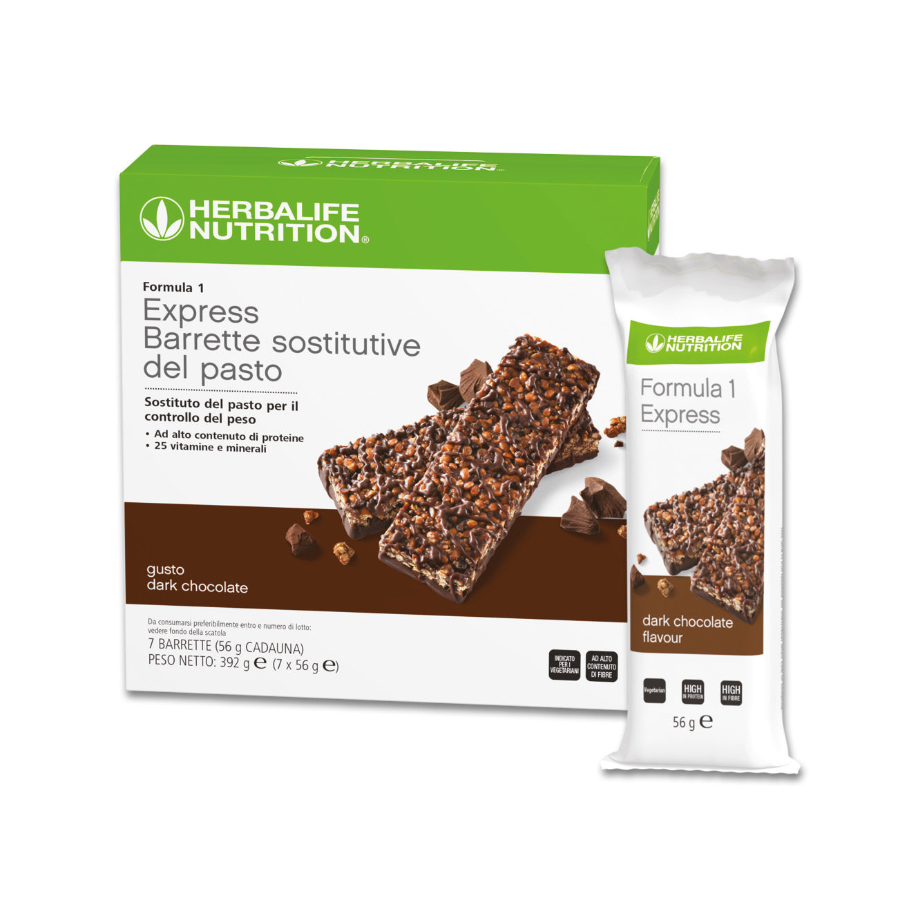 Formula 1 Express, gusto Dark Chocolate (1 conf.da 7 barrette)