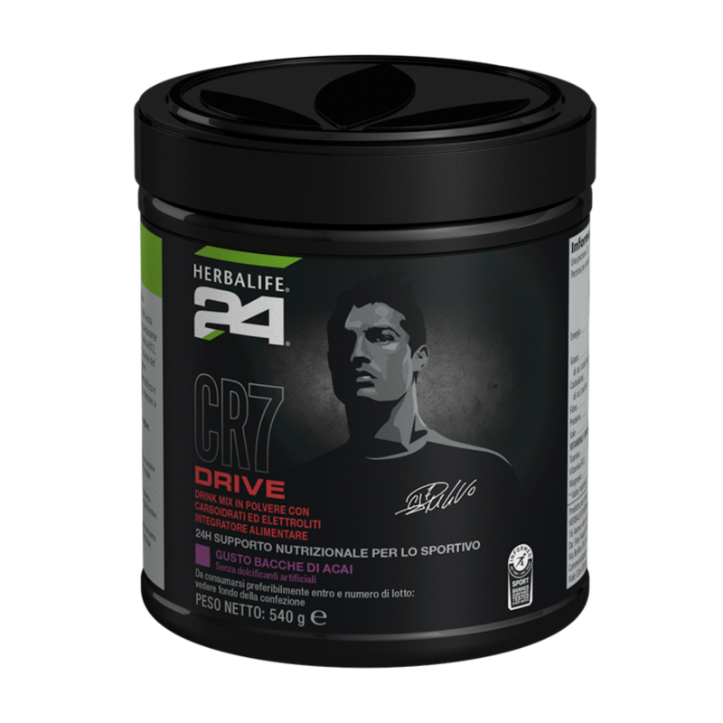 CR7 Drive - Drink mix gusto di Bacche di Acai (barattolo 20 porzioni)