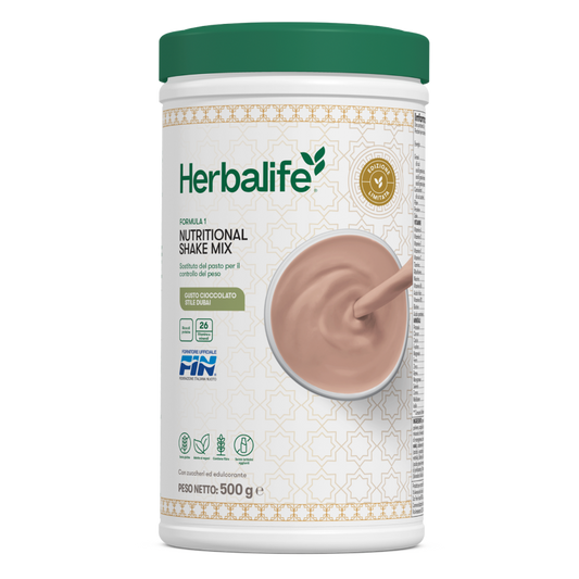 Formula 1 Nutritional Shake Mix gusto cioccolato stile dubai 500 g