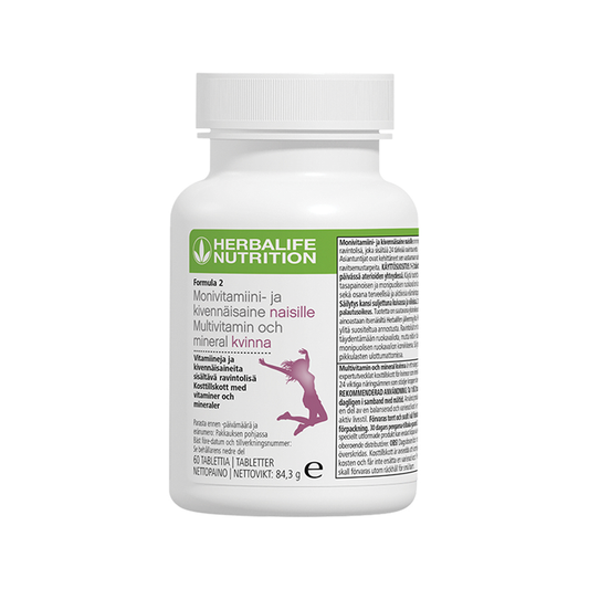 Formula 2 Vitamin- och mineral Kvinna 60 Tablets
