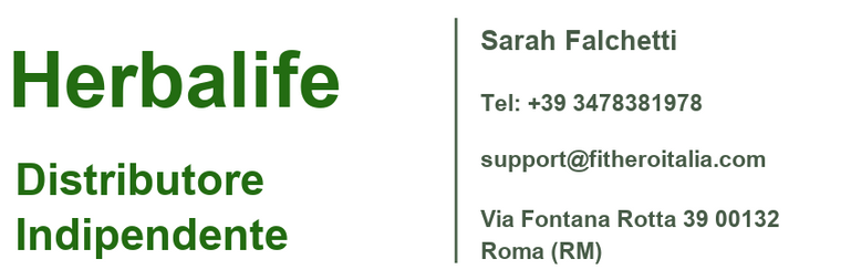 Fithero Italia - Distributore Indipendente Herbalife - support@fitheroitalia.com