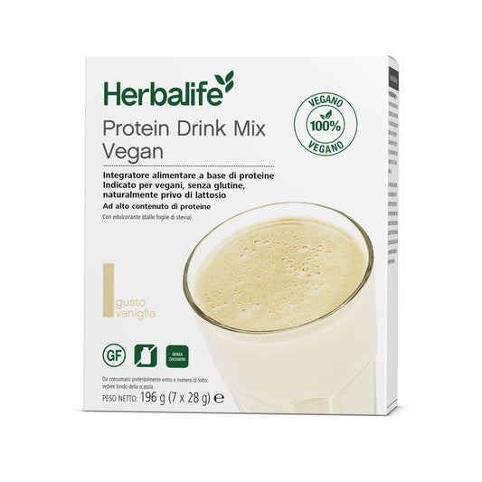 Protein Drink Mix Vegan - gusto Vaniglia (1 conf. da 7 bustine)