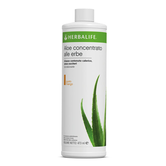 Aloe Concentrato alle Erbe 473 ml - gusto Mango
